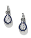 BRIGHTON JA0376 HALO GEMMA TEARDROP CRYSTAL EARRING