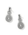 BRIGHTON JA0376 HALO GEMMA TEARDROP CRYSTAL EARRING BACK