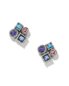 BRIGHTON JA0379 HALO NOVA CLUSTER POST EARRINGS