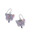 BRIGHTON JA0393 LA TULIPE NOIR BUTTERFLY EARRINGS