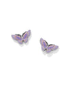BRIGHTON JA0394 LA TULIPE NOIR BUTTERFLY POST EARRINGS