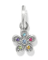 BRIGHTON JC8193 ENCHANTING GEM FLOWER CHARM