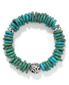 BRIGHTON JF0474 CONTEMPO SONORA VERDE BLUE BRACELET