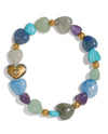 BRIGHTON JF0483 ONE HEART BEAD STRETCH BRACELET