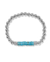 BRIGHTON JF0500 MERIDIAN PETITE STRETCH BRACELET