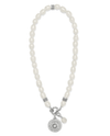 BRIGHTON JM0032 TOKEN CHARM PEARL NECKLACE