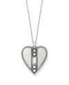 BRIGHTON JM004A PRETTY TOUGH GEM HEART CRYSTAL NECKLACE