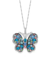 BRIGHTON JM0058 TRUST YOUR JOURNEY BUTTERFLY NECKLACE