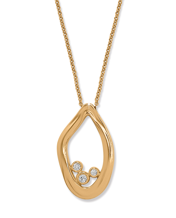 BRIGHTON JM0096 CASCADE LUMINA GOLD NECKLACE