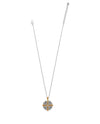 BRIGHTON JM0100 ALCAZAR HEART 2TN NECKLACE