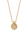 BRIGHTON JM0133 ILLUMINA CELESTE DOME GOLD NECKLACE