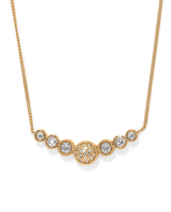 BRIGHTON JM0136 ILLUMINA CELESTE BAR GOLD NECKLACE