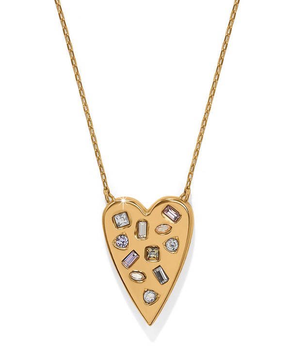 BRIGHTON JM0146 BE RADIANT REVERSE GOLD NECKLACE