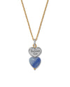 BRIGHTON JM0262 ONE HEART DUO HEART PETITE NECKLACE 2