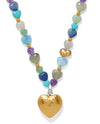 BRIGHTON JM0263 ONE HEART MLT HEART BEAD NECKLACE