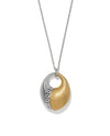 BRIGHTON JM0268 INNER CIRCLE OVAL PENDANT NECKLACE
