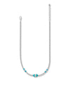 BRIGHTON JM0283 MERIDIAN PETITE SPHERE STATION NECKLACE 