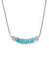 BRIGHTON JM0284 MERIDIAN PETITE STATION TURQUOISE NECKLACE