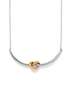BRIGHTON JM0298 INTERLOK SINGLE KNOT NECKLACE