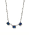 BRIGHTON JM0302 TWINKLE LUXE TRIO BLUE NECKLACE