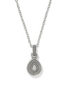 BRIGHTON JM0314 HALO GEMMA TRDRP CRYSTAL NECKLACE BACK