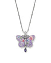 BRIGHTON JM0341 LA TULIPE NOIR BUTTERFLY SHORT NECKLACE