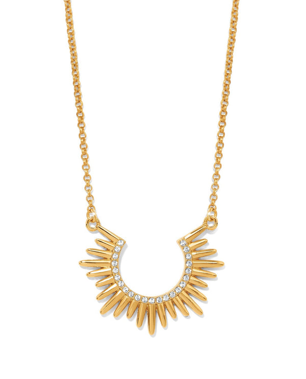 BRIGHTON JM7714 SOLARA CRESENT NECKLACE
