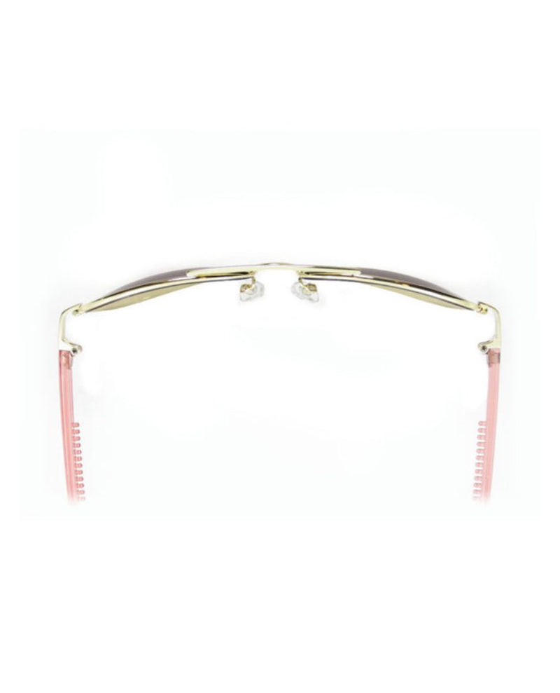 STAYSON AVIATOR 100% UVB PROTECTION HEADBAND/SUNGLASSES BRITNEY-PINK/GOLD