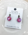 RACHEL MARIE DESIGNS BROOKE DROP EARRING LOTUS PINK