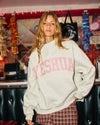 BUCKETLIST IT2594-YESHUA YHWH REVERSIBLE SWEATSHIRT CORAL