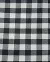 BUFFALO CHECK CASHMERE SCARVES GREY