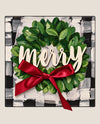 BUFFALO CHECK HOLIDAY BLOCK M2658 MERRY
