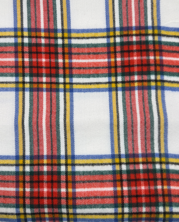 BURBERRY STYLE CASHMERE SCARF RED MULTI