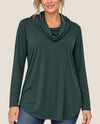 BY JJ HIGH NECK TOP IT-249 PINE