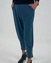 BY JJ IT-116 SLIM CROP PANT W/ZIPPER DETAIL