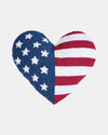 C44463045 FLAG HEART SHAPED HOOK PILLOW