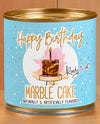 CANCAKE 22190 HAPPY BIRTHDAY MARBLE CAKE