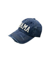 CAP00788/CAP00790 EMBROIDERED DENIM BASEBALL CAP MAMA