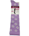 CG-COMP-110 PATTERN COMPRESSION SOCK LVND/DAISY