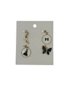 CH7001 NECKLACE CHARMS BUTTERFLY HEEL