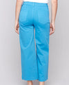 CHARLIE B C5538 CAPRI PANT lagoon