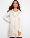 CHARLIE B C6365 LONG CHAMPAGNE VEST