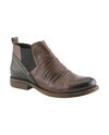 SPRING STEP MANTARO TWO TONE BOOTIE CHOCOLATE