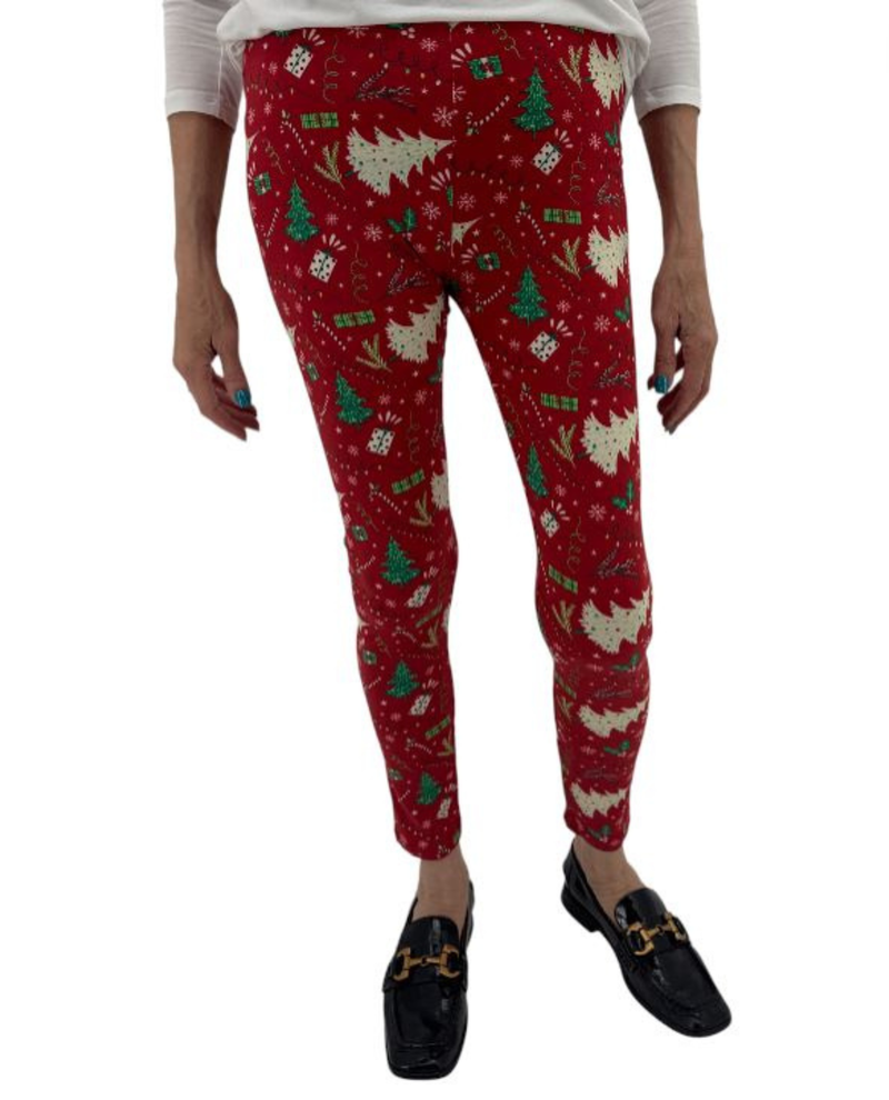 CHRISTMAS LEGGING festive trees