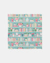 CJ BELLA CO CJ12-426 AQUA BOOKSHELVES ECO FRIENDLY CLOTH