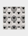 CJ BELLA CO CJ12-492 BLACK & WHITE SHEEP ECO FRIENDLY CLOTH