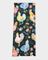 CJ BELLA CO CJ13-557 CHICKENS & FLOWERS TEA TOWEL