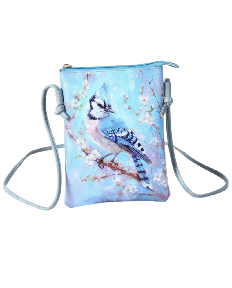 COLORFUL CROSS BODY BAG HG-420 BLUE JAY