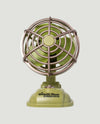 COOLSVILLE RECHARGEABLE DESK FAN GREEN