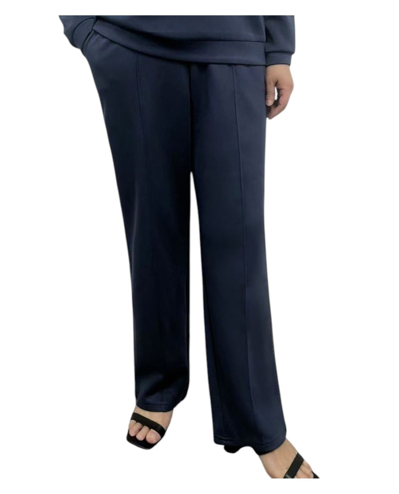 CREATION AM516 LUXE FABRIC LOUNGE PANT NAVY